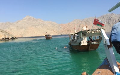 Al Chasab Oman Musandam – Dhow Boot Fahrt, Delfine und schnorcheln