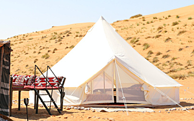 Starwatching Private Camp | Oman Wüstencamp