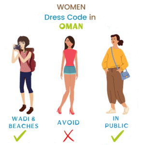 women dresscode oman